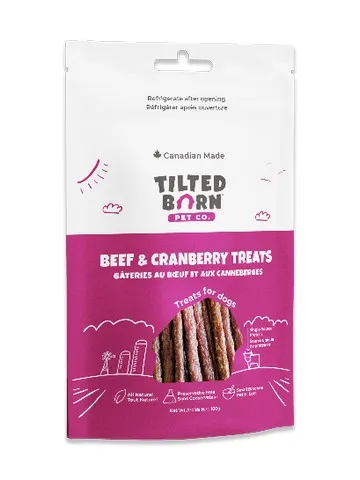 1cs 12/3.53oz Tilted Barn Beef & Cranberry - Treats